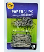 Allary Paperclips 80 Jumbo 80 Standard - $7.88