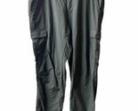 Columbia Omni Shade Mens 40 x 30 Dark Gray Cargo Quick Dry Nylon Pants B... - £15.30 GBP