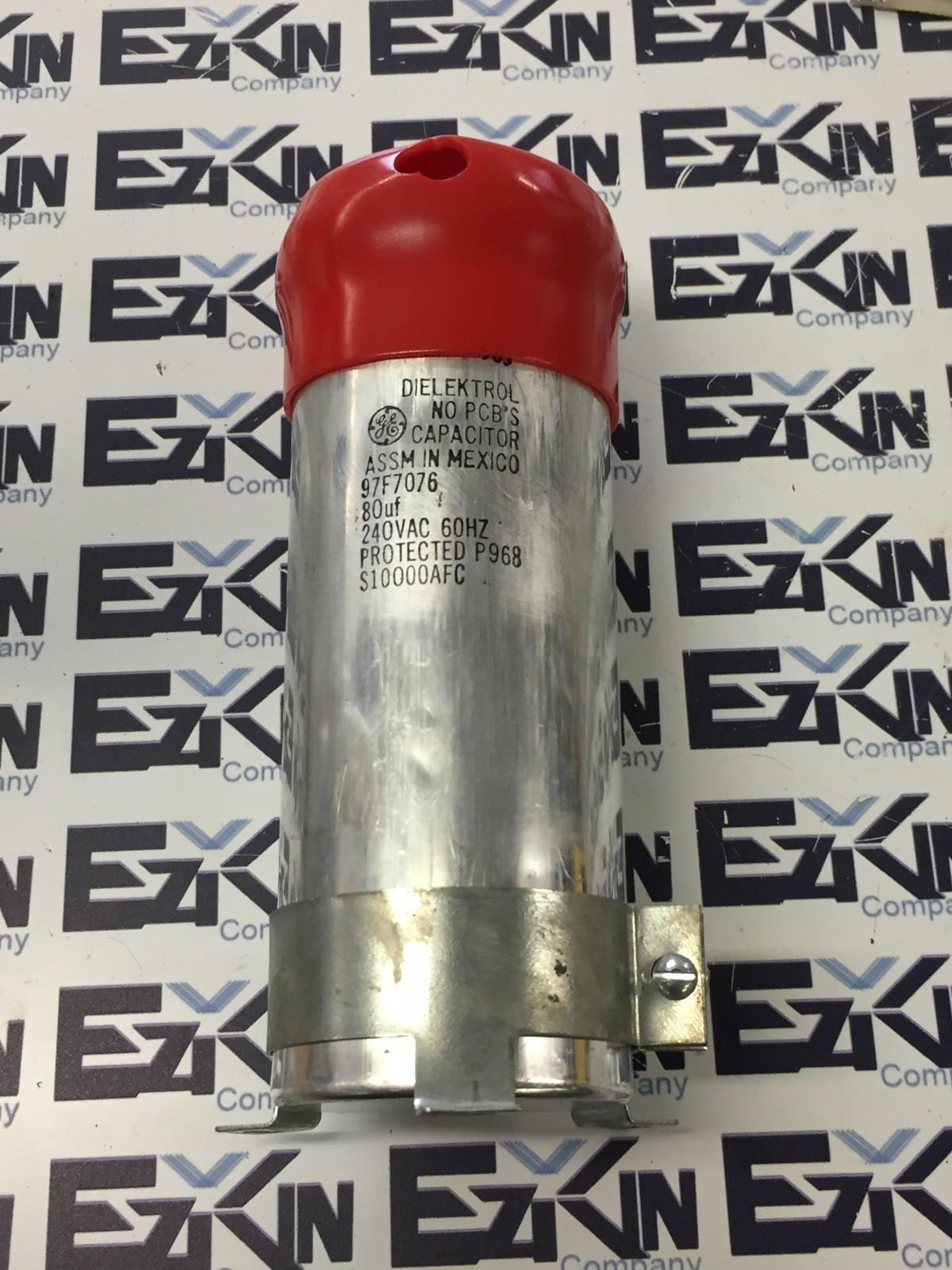 Dielektrol 97F7076 Capacitor, 80 µF 240VAC  - $8.50