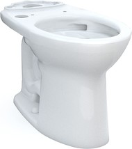 Toto Drake Elongated Universal Height Tornado Flush Toilet Bowl, C776Cefgt40#01 - £187.16 GBP