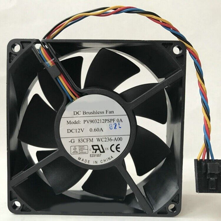 PV903212PSPF 0A Cooling Fan For FOXCONN 4pin PWM Case fan 12V 0.60A 92*9... - $9.00