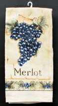 Merlot Grape Hand Towel - £30.09 GBP