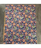 Floral Bird Print Blanket Double Layer Soft Cozy Kids Play Mat 31x39 - €8,52 EUR