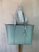 NEW Tory Burch Blue Celadon Perry Triple Compartment Tote $448 - £363.75 GBP