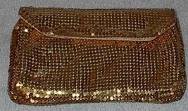 Vintage Duramesh Gold Mesh Ladies Evening Purse - $19.95