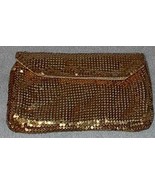Vintage Duramesh Gold Mesh Ladies Evening Purse - $19.95