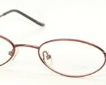 NEW PeachTree by CAPRI PT77 BURGUNDY EYEGLASSES GLASSES METAL FRAME 49-1... - $16.93