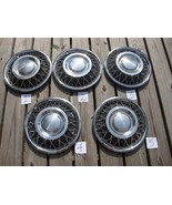Vintage Wire Wheel Hub Cap 13in ROTUNDA (5) SET 60-65 pt# C4OZ-1130-T - €388,14 EUR