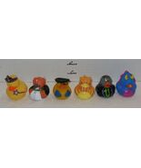 Lot of 6 Bath time rubber duckies - $14.80