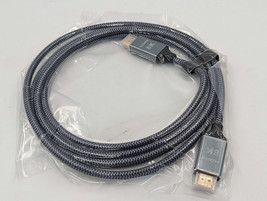 8K 60HZ HDMI Cable Capshi HD 48Gbps High Speed HDMI Braided Cord-4K120Hz 8K60 - $4.90