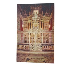 Postcard St John&#39;s Co-Cathedral the Silver Gates Of The Chapel Valletta Malta - £5.44 GBP