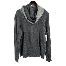 Free People Cocoon Cowl Neck Pullover Grey New M/L - £30.09 GBP