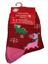 Christmas House Christmas Llama Crew  Socks Fits Shoes 7-2 - £7.02 GBP