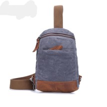 Fashion Canvas Crossbody Bags For Men Messenger Chest Bag Casual Shoulder Bags W - £151.35 GBP