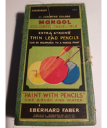 Vintage Eberhard Faber Mongol  22 Colored Pencils No. 743 Made In USA - £15.56 GBP