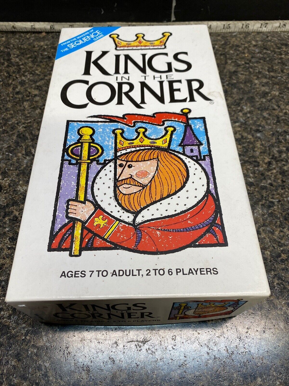 Kings In the Corner 1996 Jax Card Playing Game New In Open Box. - £9.39 GBP