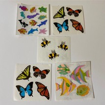 Vintage Sandylion + Stickers Set Fish Bees Butterflies Ocean Animals - £7.83 GBP