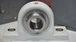 FYH White Pillow Block Mounted Ball Bearing UCP20720S6PL 1-1/4&quot; Bore - READ - £42.80 GBP