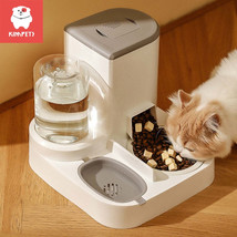 Kimpets Pet Cat Automatic Feeder Drinking Water Dispenser - Large Capaci... - £45.79 GBP+