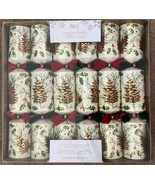 New Pier 1 Imports 6 Pc Christmas Holiday Origami large Party crackers a... - $29.65