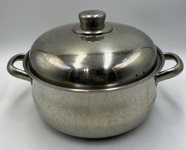 LYNNS 18/10 Stainless Steel Stock Pot w/ Lid - £11.39 GBP