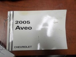 AVEO      2005 Owners Manual 188954  - £25.40 GBP