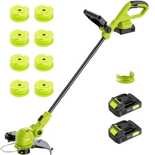 JAGROM 12-inch 20V Cordless String Trimmer with Fast Charger, 2 X 2.0Ah ... - $449.51