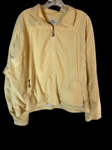 Vintage Koret Sport Women’s Yellow Zip-Up Windbreaker Jacket XL - $546.70 MXN
