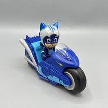 PJ Masks Catboy Kickback Motorcycle Pull Back &amp; Go 2pcs Play Set Just Play Toys - £15.56 GBP