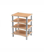 Monoprice 39166 MONOLITH BY MONOPRICE 4 TIER AUDIO STAND XL MAPLE - $8,221.64 MXN