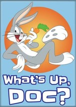 Looney Tunes Bugs Bunny What&#39;s Up DOC? Image Refrigerator Magnet NEW UNUSED - £3.18 GBP