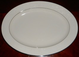 Noritake Ivory China Sorrento Pattern 16&quot; Oval Serving Or Meat Platter Japan - £47.33 GBP