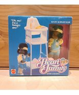 Vintage RARE 1987 Barbie The Heart Family Kevin &amp; Highchair Mattel #5395... - $2,193.07 MXN