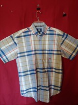 Shirt Twenty X Wrangler Short Sleeve Medum M WFL 6428 plaid - £12.30 GBP