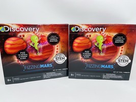 Discovery Fizzing Mars Stem Space Alien Educational Toy Bundle Set Of 2 - £12.63 GBP
