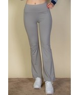 Women&#39;s Wide waistband flare leg pants - $418.54 MXN