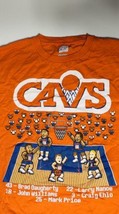 Cleveland Cavaliers NBA Basketball 8 Bit Starting Lineup Adult L Orange T Shirt - £22.61 GBP