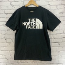 The North Face Logo Tee Mens Sz M Med Black T-Shirt - $14.84