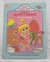 Vintage 1991 Jim Henson The Muppet Babies Paper Doll Set Golden Book New - £14.51 GBP