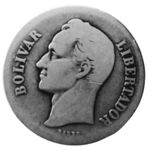 Venezuela 2 bolívars, 1924 - $9.95