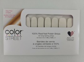 Color Street CLEAR AS DAY 100% Real Nail Polish Strips Overlay Topcoat R... - £26.05 GBP