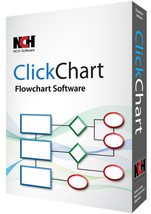 NCH ClickCharts Diagram and Flowchart, Lifetime, 1 Device, Key - £51.66 GBP