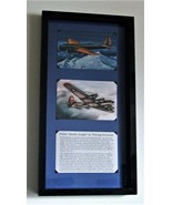 History of B-9 to B-17 WWII Aircraft Framed 5" X 7" Prints in a Black Frame - £55.52 GBP