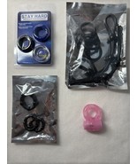14 Piece Vibrating Cock Ring Vibrator Clit Massage Delayed Ejaculation - $25.19 CAD