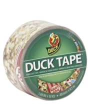 Duck Brand Printed Duct Tape, Movie Night - Popcorn, 1.88&quot; x 10 Yards - £11.75 GBP