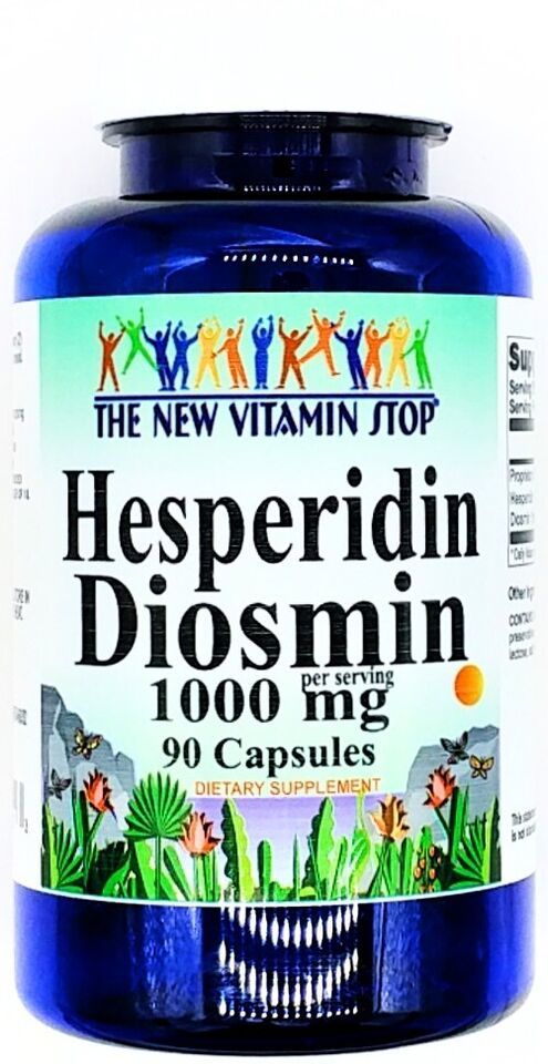 1000mg Hesperidin Diosmin 90 Capsules