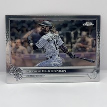 2022 Topps Chrome Baseball Charlie Blackmon Base #37 Colorado Rockies - £1.54 GBP