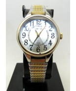 Carriage by Timex Gold Tone Womens Quartz Analog WR 30M Watch New Battery - $13.30