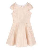 Girls Suzie Brocade Cap Sleeve Dress - £101.80 GBP