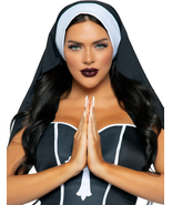 Women&#39;s Halloween Nun Habit Cap Costume Accessory - $456.13 MXN